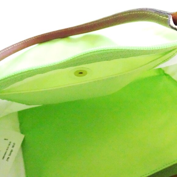 LONGCHAMP Le Pliage Original Large Tote Bag Green Light Recycled Canvas - Picture 12 of 12
